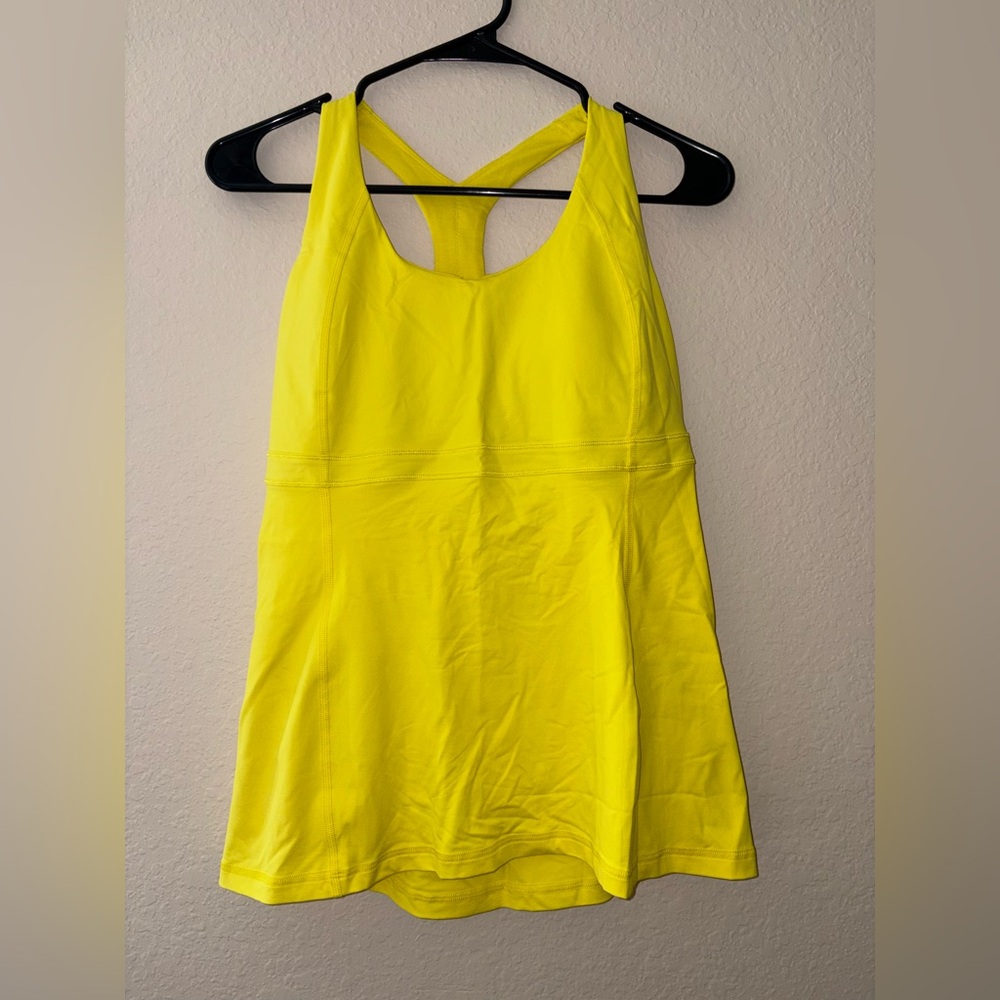 Lululemon Yellow Tank Top
